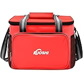 KUOSHI 14L Insulated Lunch Bag for Men/Women Leak-Proof Cooler Bag Liner & Soft Tote, Insulated Cooler Bag, Large Reusable Lunch Box for Work, Beach, Picnic, Fishing