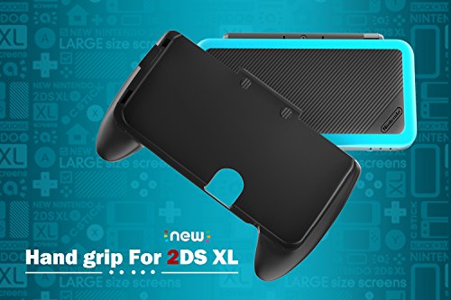image for MoKo Handle Grip for Nintendo NEW 2DS XL, Anti-slip Protective Grip wi