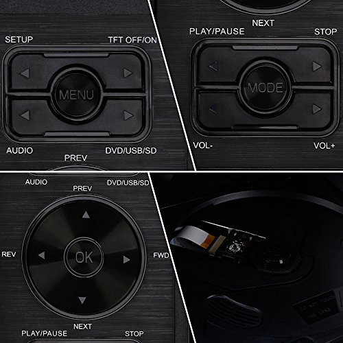 6 TENKER+Portable+Player+Rechargeable+Battery