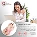 Copper Magnetic Bracelet for Women : (Bonus EMF Protection Tourmaline Pendant) for Arthritis Pain Relief with 18 High Powered Magnets | 99.9% Copper Magnetic Therapy for Effective Joint Pain Relief