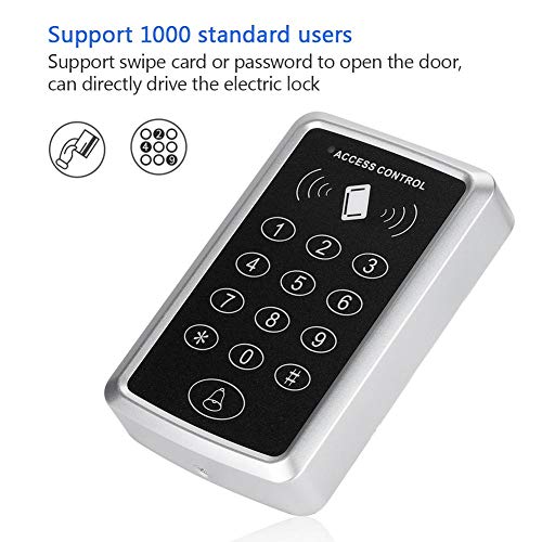 image for fosa Door Access Control System 125KHz RFID Reader Keypad for Entry Ho