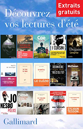 Extraits gratuits - Lectures d'été Gallimard 2014 (French Edition)
