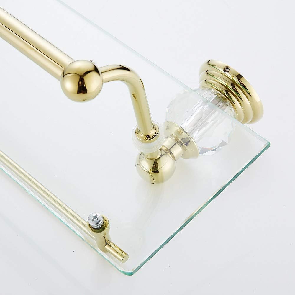 Accessori per il bagno Montaggio a parete con portasciugamani 52,5 cm accorciabile per asciugamani da bagno in stile rustico retrò marrone antico