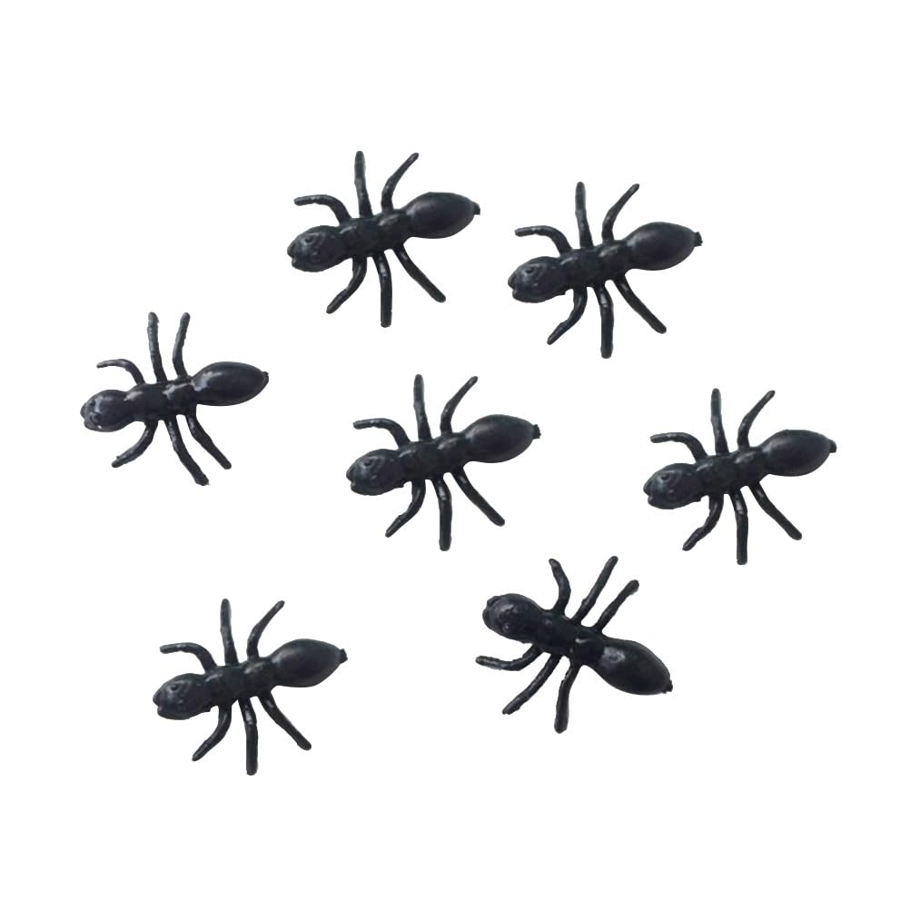 LABRIMP Simulated Ant Figure Toy Mini Plastic Ants for Halloween Prank Party Decorations and Novelty Games