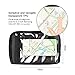 WOTOW Bike Handlebar Bag, Water Resistant Bicycle Basket Front Bag with Touch Screen Phone Holder, Cycling 3L Storage Pouch For Mountain Road MTB Bikes