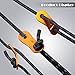 GEERTOP Reflective Guylines 4mm Lightweight Camp Ropes Tent Cords with Aluminum Adjuster Tensioner for Outdoor Camping Hiking Backpacking Survival Gear