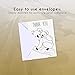 Thank You Baby Shower Greeting Cards, Mom and Baby Animal Designs (4 x 6 In, 48 Pack)