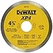 DEWALT 4-3/8-Inch Tile Blade, Wet/Dry (DW4738) primary