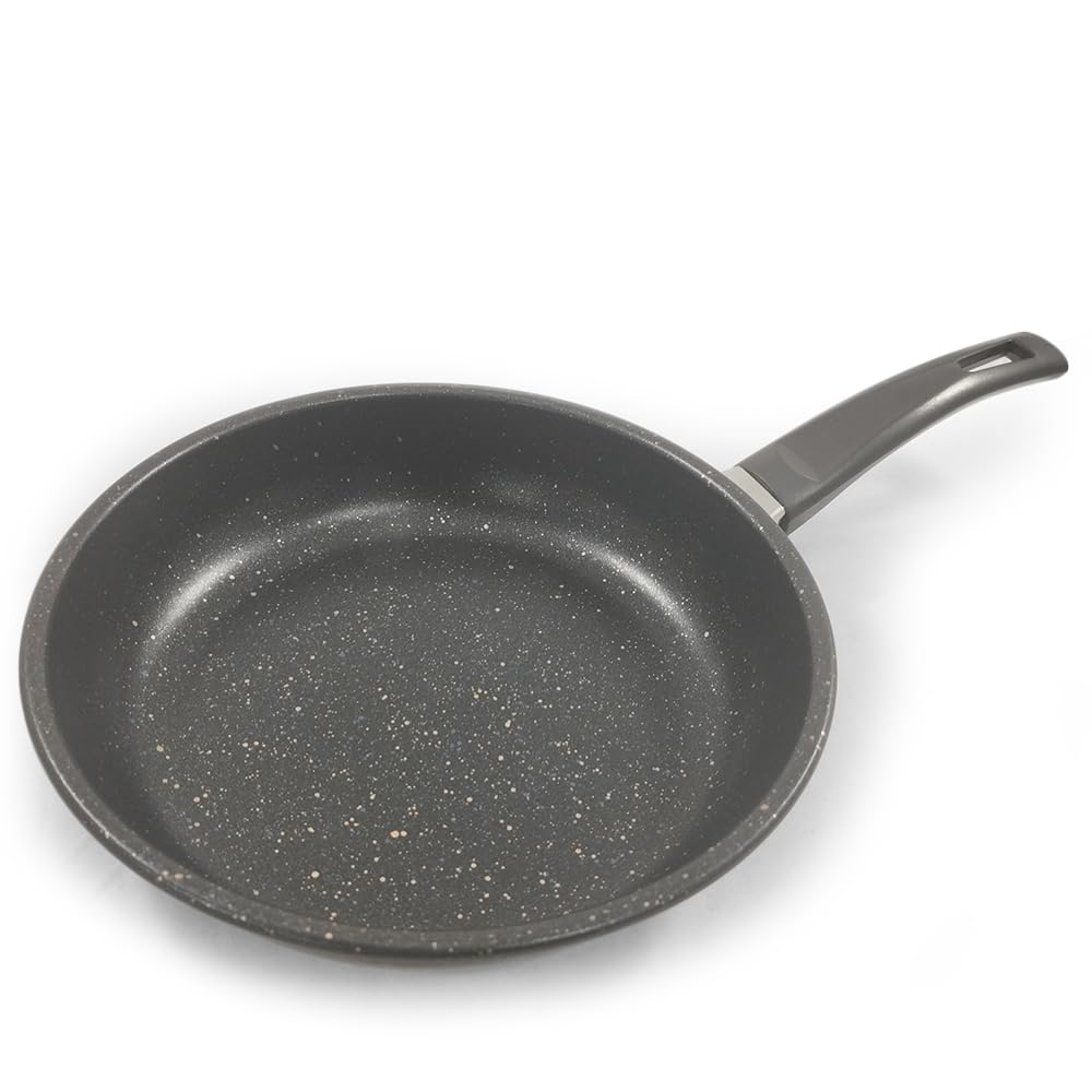 Rumplex Frying Pan 26 cm Non-Stick Coating and Anti-Scratch Carbon Steel Compatible with All Heat Sources Including Induction Healthy Cooking Perfect