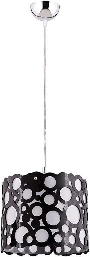 Madge- 1 Light Black Plexi Hang Lamp(1XE27 MAX.60W)