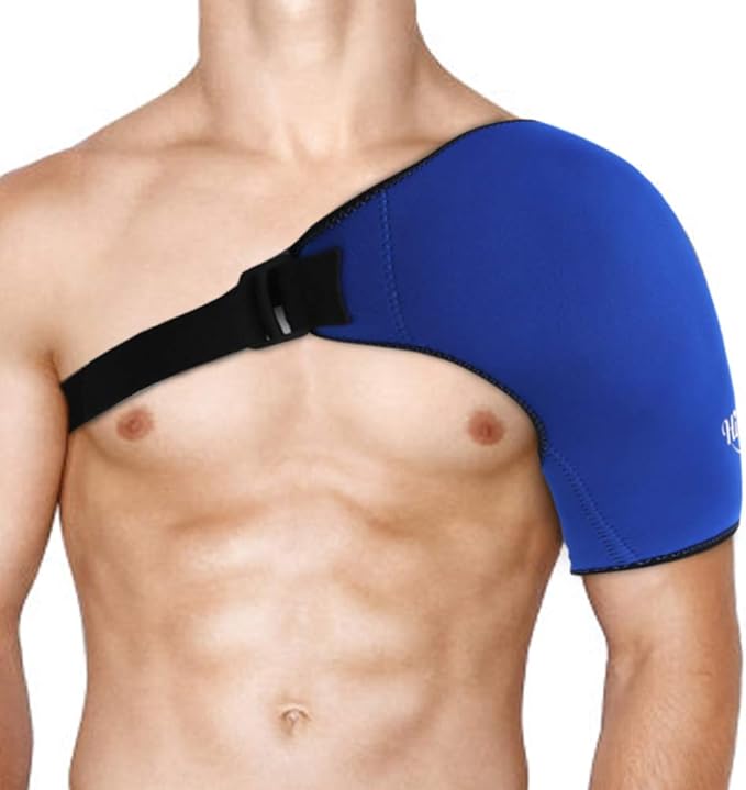 Hilph®Shoulder Ice Pack with Strap for Hot & Cold Compress, Reusable
