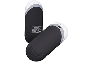 Karecel Thermally Conductive Silicone Rechargeable Hand Warmers 2 Pack, 6000mAh Double-Sided Heat AI Electric Hand Warmer, Po