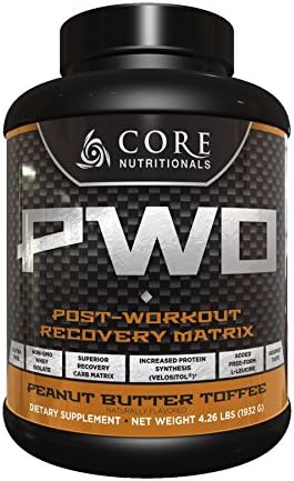 Core Nutritionals Core PWO Peanut Butter Toffee 4.25 lb