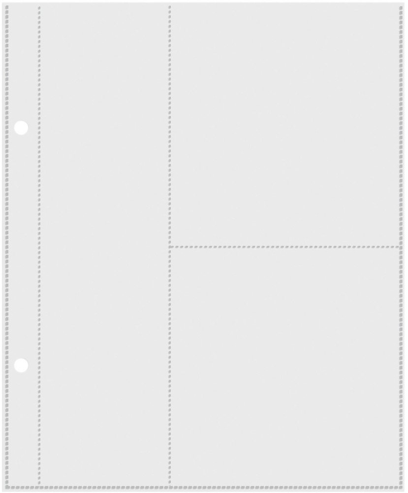 Simple Stories Sn@P Pocket Pages for 6 x 8-inch Binders 10/Pkg, Multicoloured, 0.63 x 19.05 x 23.49 cm