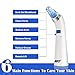 DOFLY Blackhead Remover, Skin Facial Pore Cleaner, Electric Blackhead Vacuum Suction Removal, Acne Comedone Extractor Tool Set, Comedo Microdermabrasion Exfoliating Machine for Women and Men