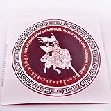 5pcs Feng Shui King Gesar Window Sticker + Free Fengshuisale Red String Bracelet W0995-1