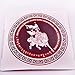 5pcs Feng Shui King Gesar Window Sticker + Free Fengshuisale Red String Bracelet W0995-1