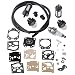 Hipa Carburetor Repair Kit with Primer Bulb Fuel Line Filter for STIHL FS36 FS40 FS44 FS44R String Trimmer