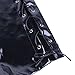 YiZYiF Mens Wetlook Faux Leather Lace up Shorts Pants Jockstrap Underwear, XX-Large(waistline 35.0 inches/88cm), Black
