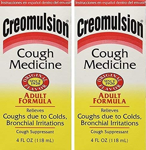 Creomulsion Cough Medicine 4 Oz (Pack of 2)