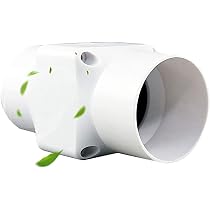 Amazon.com: Amberbaby 2 Inch Exhaust Fan 12V Inline Duct Vent ...
