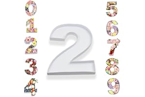 MANOCZY 10”Cardboard Number Mache Chocolate Covered Strawberries Fillable Sweets Candy Container Box (White, 2)