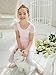 JEE.MDNMD.OO Girls' Flutter Sleeve Skirted Leotard Ballet Pink