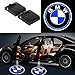 Bearfire 2 Pcs Wireless Car Door Led Welcome Laser Projector Logo Light Ghost Shadow Light Lamp Logos for BMW Accessory