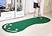 Abco Tech Golf Putting Green Grassroots Mat - 9ft x 3ft - Outdoor and Indoor Use - Perfect for Practicing and Training - Includes Free 3 Yellow Golf Balls