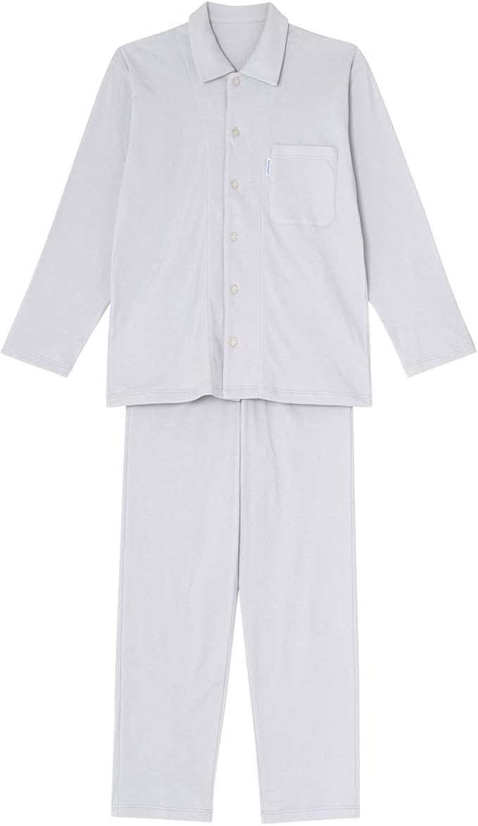Amazon ワコール Wacoal 睡眠科学 メンズ パジャマ ふわごころ Ygx555 パジャマ 通販