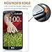[2-Pack]LG G2 Tempered Glass Screen Protector, ZeKing 0.33mm 2.5D Edge 9H Hardness [Anti Scratch][Anti-Fingerprint] Bubble Free, Lifetime Replacement Warranty
