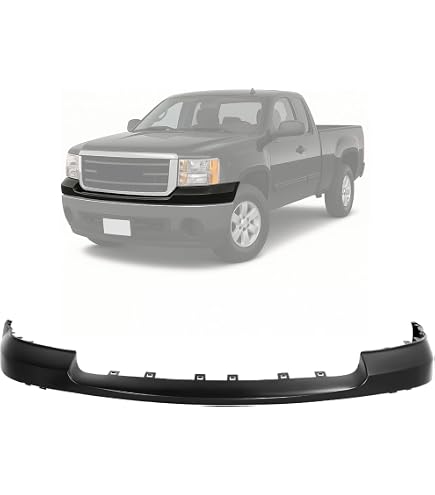 thumbnail image 2 of Steel Front Bumper Face Bar For 2014-2015 GMC Sierra 1500 – Chrome With Sensor Holes – Direct Replacement 2 of 6