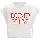 GORGLITTER Women's Graphic Print Cap Sleeve Crop Top Casual Round Neck Short Sleeve T-Shirt