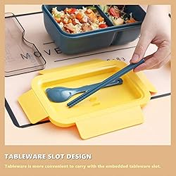 Bento Box Portable Lunch Box for Kids & Adults