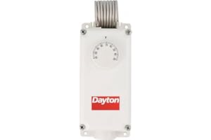 CAI - DAYTON Dayton Line Volt Mechanical Tstat for Heating/Cooling, 24 to 600VAC