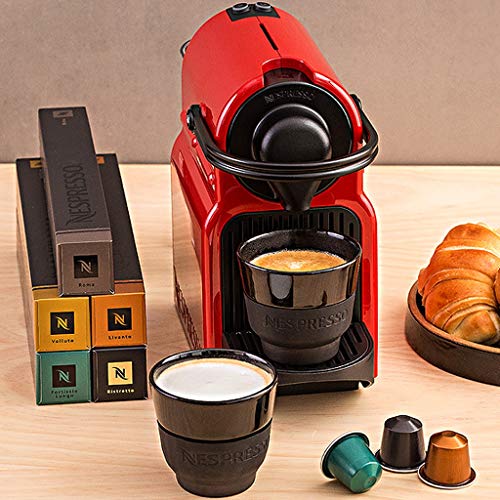 TWDYC Modische einfache Kapsel Kaffeemaschine Imported Kleiner Minihauptkaffeevollautomat Espresso, Rot – Bild 4