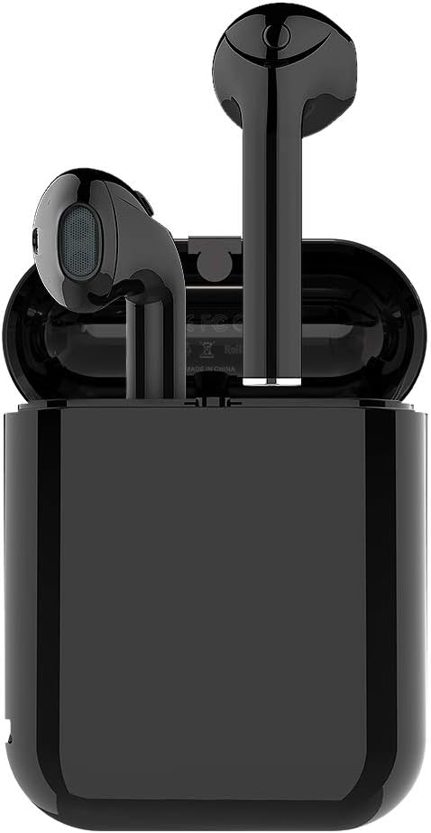 Wireless Bluetooth Earbuds 5.0 in-Ear Sports Headphones Stereo Sweatproof Earphones with Charging Case