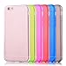 iPhone 6s Case, MaxMall 6-Pack Ultra Slim [Anti-Scratches] Soft TPU Rubber Gel Skin Case, Transparent Clear Back Bumper Protective Case for Apple iPhone 6s (2015 Model), iPhone 6 (2014 Model)