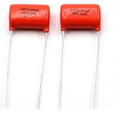 Orange Drop Capacitors .047uf / 400v, 716P Series, Tone Capacitor for Electric Guitar &amp; Bass, Pack of 2
