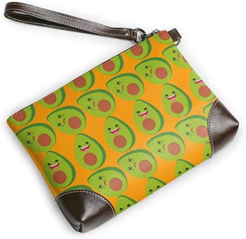 クラッチバッグ 軽量 長財布 新作製品 世界最高品質人気 車 バイク 100 品質保証 クラッチバッグ 正規品送料無料 セカンドバッグ ジュエリー 激安超特価 な本革 旅行 男女兼用 ストラップ付き B086qvh5cr 出張 ハンドバッグ 漫画かわいいアボカド 高級 大容量携帯