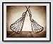 Vintage Lacrosse sticks Crossed Upside Down on Vintage Background (UNFRAMED) Fine Art Photography Print, Lacrosse Artwork, Lacrosse Sticks, Lacrosse Photos