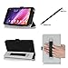 ProCase ASUS MeMO Pad 7 (ME176CX, ME176C) Tablet Case with Bonus Stylus Pen - Tri-Fold Book Cover Case Exclusive for 2014 ASUS MeMO Pad 7 inch (ME176CX) with Hand Strap, auto Sleep/Wake (Black)