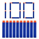 QUN FENG Refill Bullet Darts 100 Pack for Ammo Nerf N-strike Modulus Elite Bullets Blasters Rebelle Dart Guns Toy for boys,blue