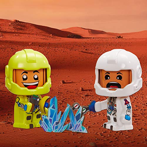 GUJO Rocket Kids Play Set, Build-Your-Own Mars Mission Rocketship - STEM Toy for Boys and Girls Ages 6-11