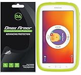 [3-Pack] Dmax Armor- Samsung Galaxy Tab E Lite Kids 7-Inch Screen Protector, High Definition Clear Shield - Lifetime Replacements Warranty- Retail Packaging