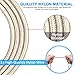 iPhone Charger, 3Pack(1M/2M/3M) Lightning Charging Cable, Multi Safety Defense, Nylon Braided, Ultra Durable, for iPhone 8/8 Plus/7/7 Plus/6/6 Plus/5s,iPod,iPad (Gold)