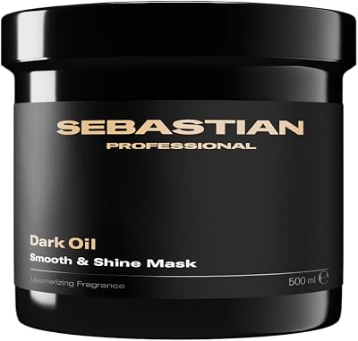 Sebastian Dark Oil Lightweight Hair Mask 500ml - Silky Smooth Shine All Hair