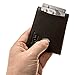 MASWELL RFID Blocking Genuine Leather Slim Wallet for Men Credit Card Holder With Flash Drive