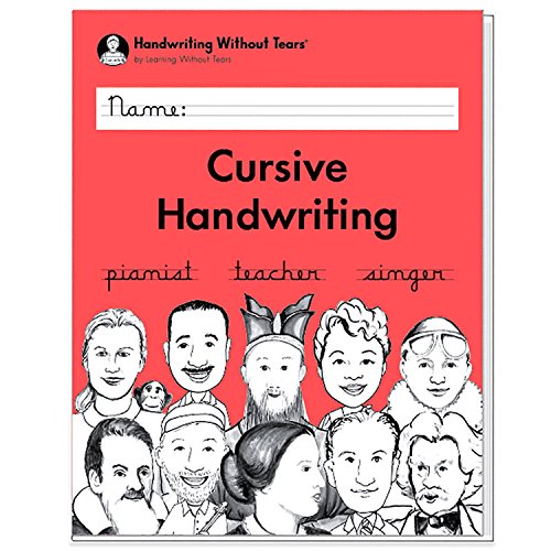 Handwriting Without Tears Printing Power - Cursive Handwriting - Writing Notebook - 2nd and 3rd Grade Kit - Bonus Pencil for Little Hands, and Eraser
