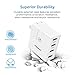 Pisen 20W 4-Port Portable USB Charger, Foldable AC Plug and Smart Technology Travel Charger Wall Charging Station for iPhone 8/7/6 Plus, iPad, Samsung Galaxy , HTC, Blackberry Power Banks, and More